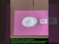 Parileno N dimero, [2.2] Paraciclofano es un nanomaterial polimérico sintetizado orgánicamente