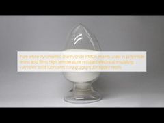 Anhidrido piromelítico PMDA blanco puro, utilizado principalmente en resinas y películas de poliimida, barnices aislantes eléctricos resistentes a altas temperaturas, lubricantes sólidos y agentes de curado para resinas epoxi.