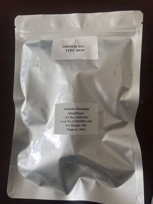 High Purity Benzene-chromium tricarbonyl a classic organometallic coordination compound. It features a chromium(0) center bonded to a benzene ring and three carbonyl (CO) ligands